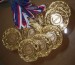 Medaile pro soutěžící v juniorhandlingu
